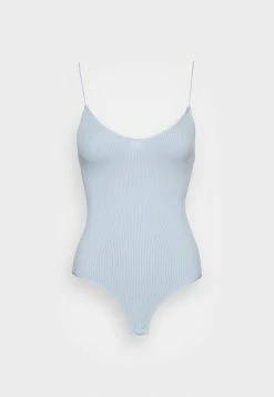 BDG Urban Outfitters BUNGY BODYSUIT - Top - Baby Blue -BDG Urban Outfitters shop e0c46359ce5c4f8b84c61b5682fb73a6
