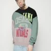 BDG Urban Outfitters OSAKA PANELLED SPLICE CREWNECK UNISEX - Zip-up Sweatshirt - Multi