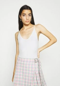 BDG Urban Outfitters STRAPPY BUNGEE BODY THONG STRAP - Top - White