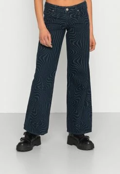 BDG Urban Outfitters MARBLE PUDDLE - Relaxed Fit Jeans - Black