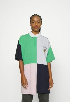 BDG Urban Outfitters CREST SPLICE - Polo Shirt - Multi-coloured