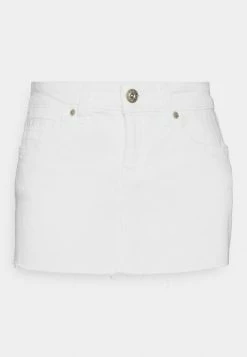 BDG Urban Outfitters PELMET SKIRT - Mini Skirt - White -BDG Urban Outfitters shop ecd4165ee9a147a387867383072760cb
