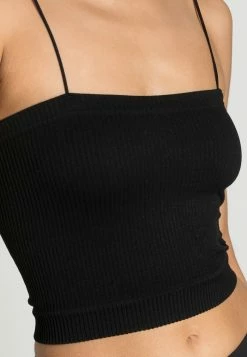 BDG Urban Outfitters BUNGEE STRAP TUBE - Top - Black -BDG Urban Outfitters shop ecfb1dc45f864f1aa0791468204d06d3