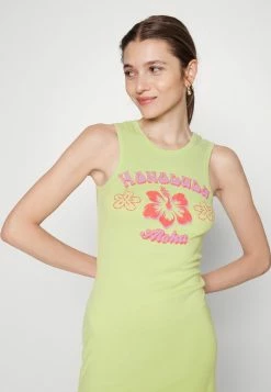 BDG Urban Outfitters HONOLULU TANK DRESS - Day Dress - Yellow -BDG Urban Outfitters shop edab34031fb846ccb4ecd1ee0640bddb