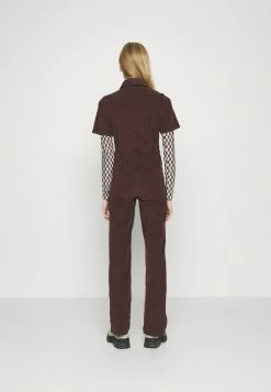 BDG Urban Outfitters ZIP - Jumpsuit - Dark Brown -BDG Urban Outfitters shop ef380490ae0c4c418266d12e56ac6aa9