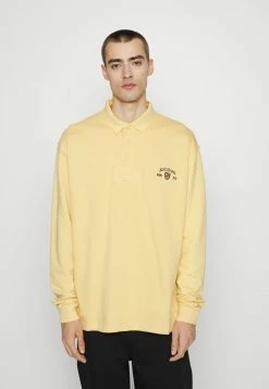 BDG Urban Outfitters CREST - Polo Shirt - Orange Yellow