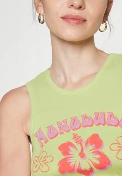 BDG Urban Outfitters HONOLULU TANK DRESS - Day Dress - Yellow -BDG Urban Outfitters shop f12f56f4319a47a98937d052e7f79ccf