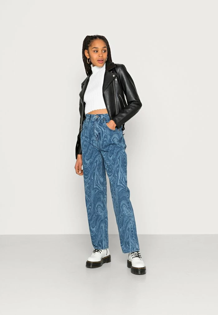 LASER MARBLE - Bootcut jeans - blue BDG Urban Outfitters LASER MARBLE - Bootcut Jeans - Blue -BDG Urban Outfitters shop f1f00a0232e04e0f8b20b05ef001e1e9