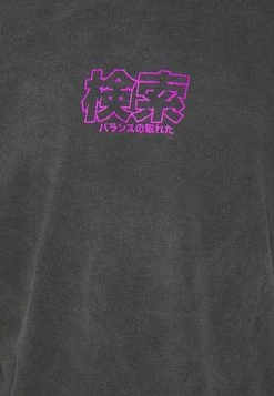 BDG Urban Outfitters BALANCED TEE UNISEX - Long Sleeved Top - Black -BDG Urban Outfitters shop f5b19369713e4c3c98223df702dd4900