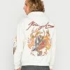 BDG Urban Outfitters TATTOO LOVE HOODIE UNISEX - Hoodie - Ecru