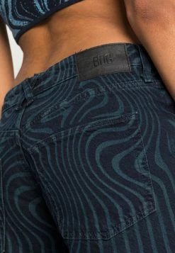 BDG Urban Outfitters MARBLE PUDDLE - Relaxed Fit Jeans - Black -BDG Urban Outfitters shop f6d8cbdd07684c73899aa59904b48867