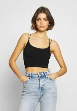 BDG Urban Outfitters STRAPPY BACK CAMI - Top - Black
