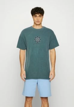 BDG Urban Outfitters MANDALA TEE UNISEX - Print T-shirt - Green -BDG Urban Outfitters shop f76bcc97b692425abdee2460780cbb1f