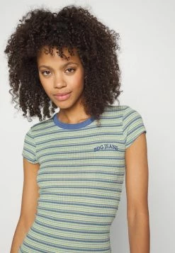 BDG Urban Outfitters TEE MINI DRESS - Jersey Dress - Blue -BDG Urban Outfitters shop f88511e2e38a4bef8867b7c152622852