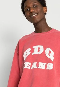 BDG Urban Outfitters LOGO HIGH BUILD UNISEX - Sweatshirt - Red -BDG Urban Outfitters shop f89da2844e1541a3a5d3c072764e8816