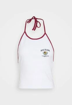 BDG Urban Outfitters HALTER - Top - White -BDG Urban Outfitters shop f8b3c4368f0d4a91a3db5713ed2aa3c2