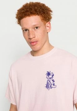 BDG Urban Outfitters HONALULU UNISEX - Print T-shirt - Pink -BDG Urban Outfitters shop f972986dcb8d4bb9a8f6339cdf08a471