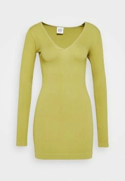 BDG Urban Outfitters JOSIE DRESS - Day Dress - Lime -BDG Urban Outfitters shop fd4836423ee34c0cb6052067029238af