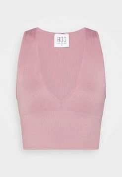 BDG Urban Outfitters JOSIE SEAMLESS V-NECK VEST - Top - Purple -BDG Urban Outfitters shop ff2bffc8915c44048ee0b3338eb44862