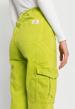 BDG Urban Outfitters BDG LIME SKATE - Cargo Trousers - Lime -BDG Urban Outfitters shop ff689f3bb07a481a8a9b373abd7df35b